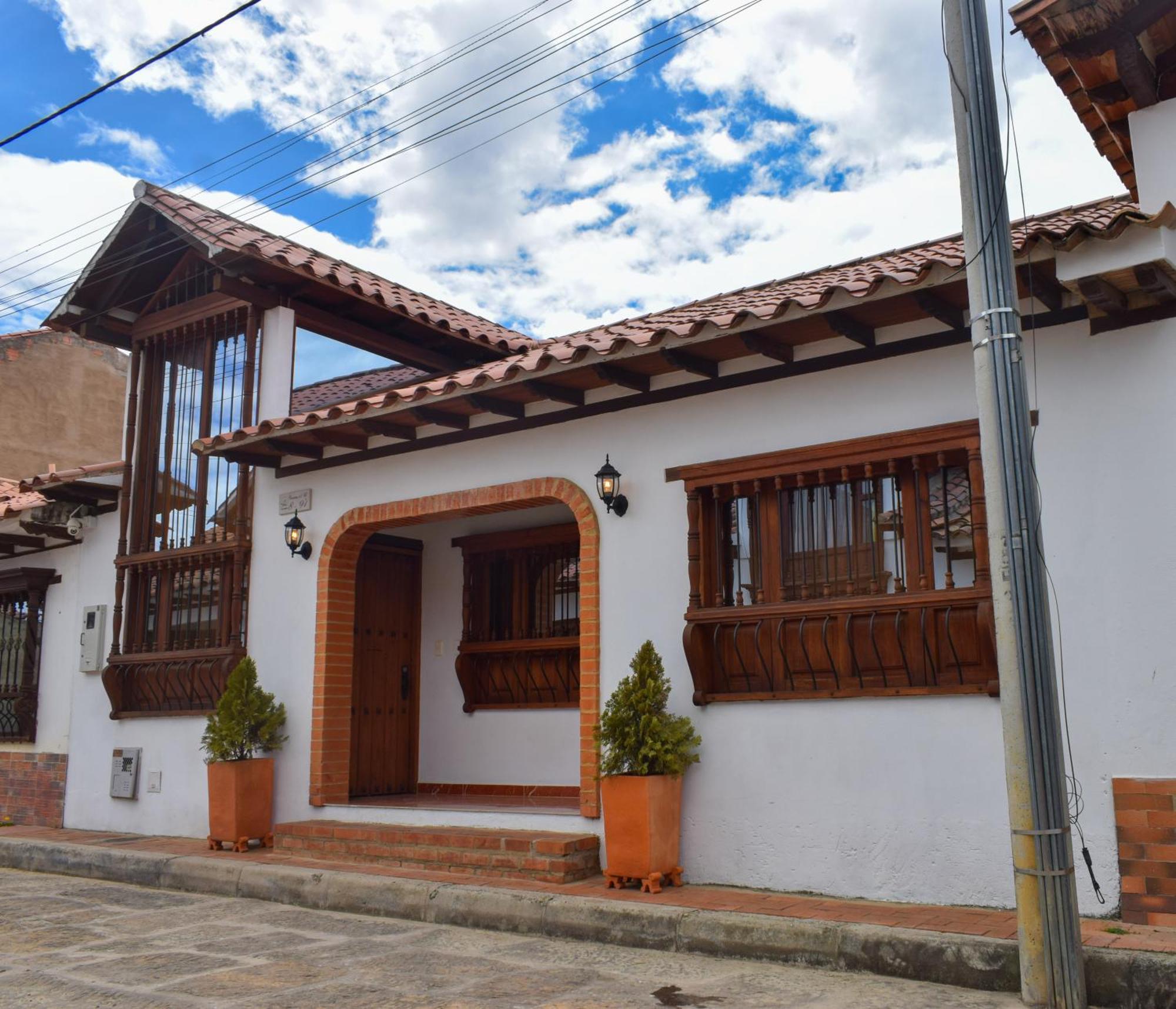 Apartahotel Saquenzipa Villa de Leyva Εξωτερικό φωτογραφία